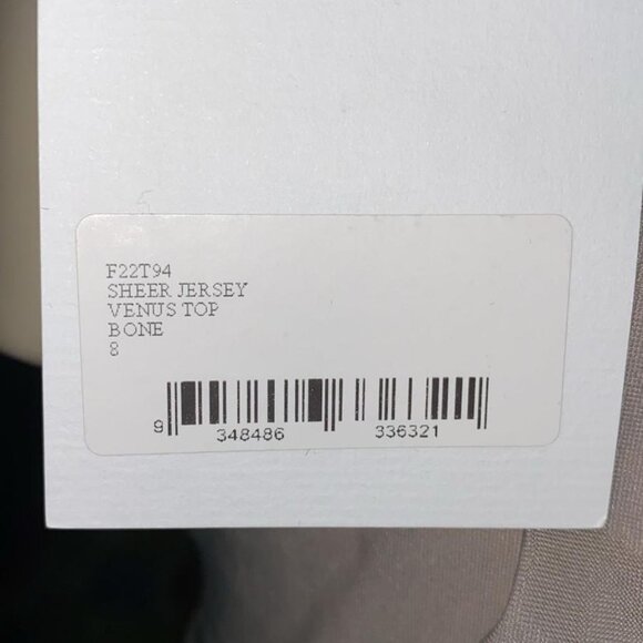 Christopher Esber Taupe Draped Jersey Top - Picture 5 of 5